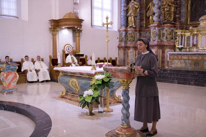 Misa zahvalnica učenika i učitelja Katoličke osnovne škole „Svete Uršule“ u varaždinskoj katedrali